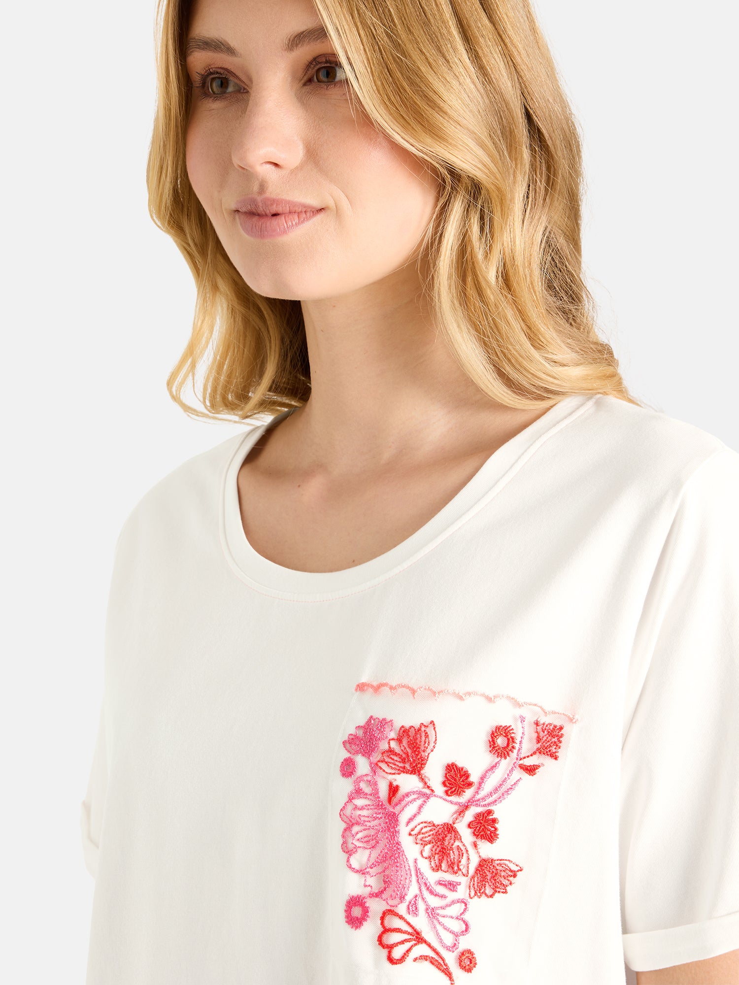 T-Shirt "TuliaL"  mit Elasthan