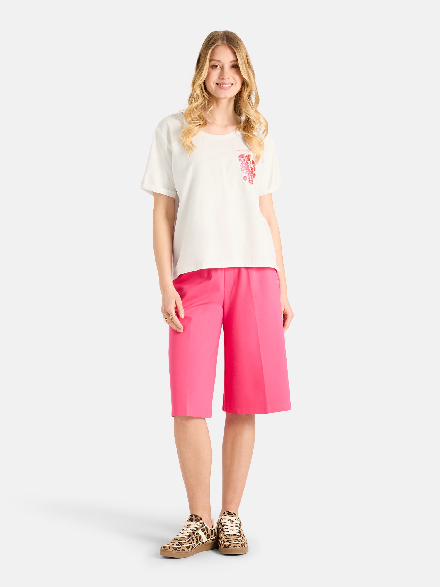 T-Shirt "TuliaL"  mit Elasthan