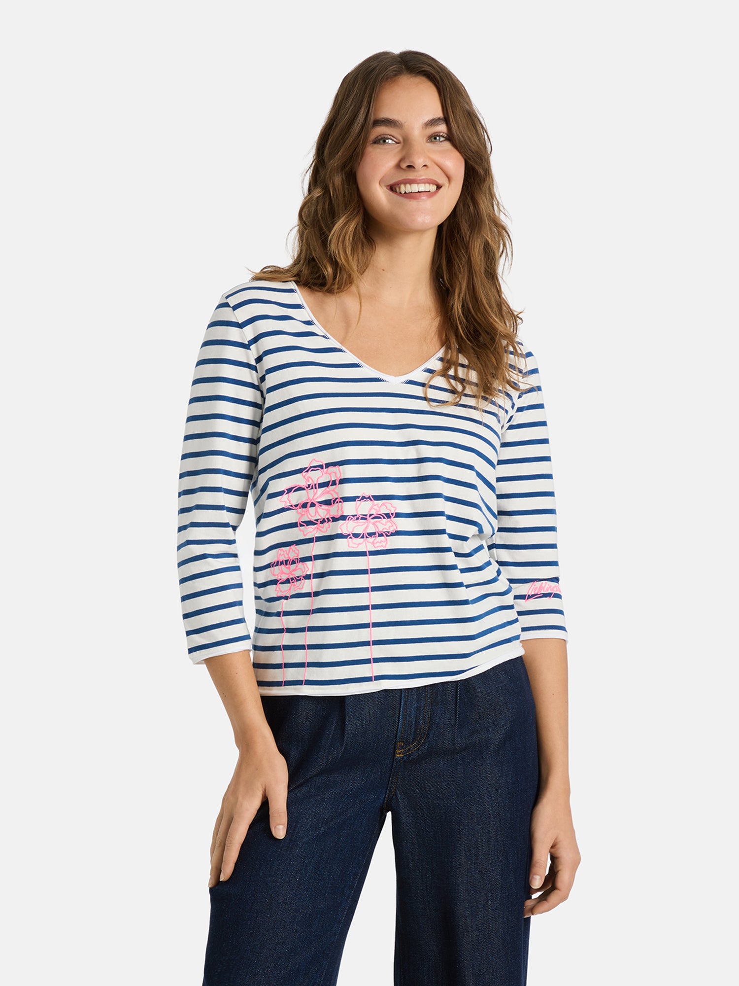 Langarmshirt "TylaL" mit Elasthan