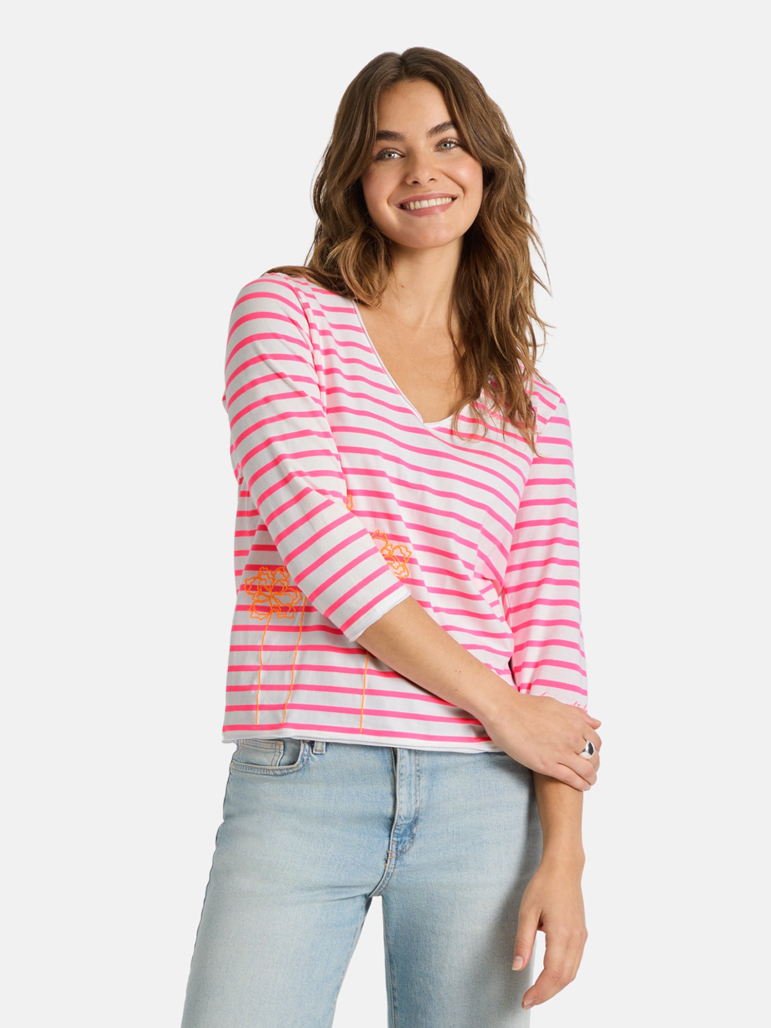 Langarmshirt "TylaL" mit Elasthan