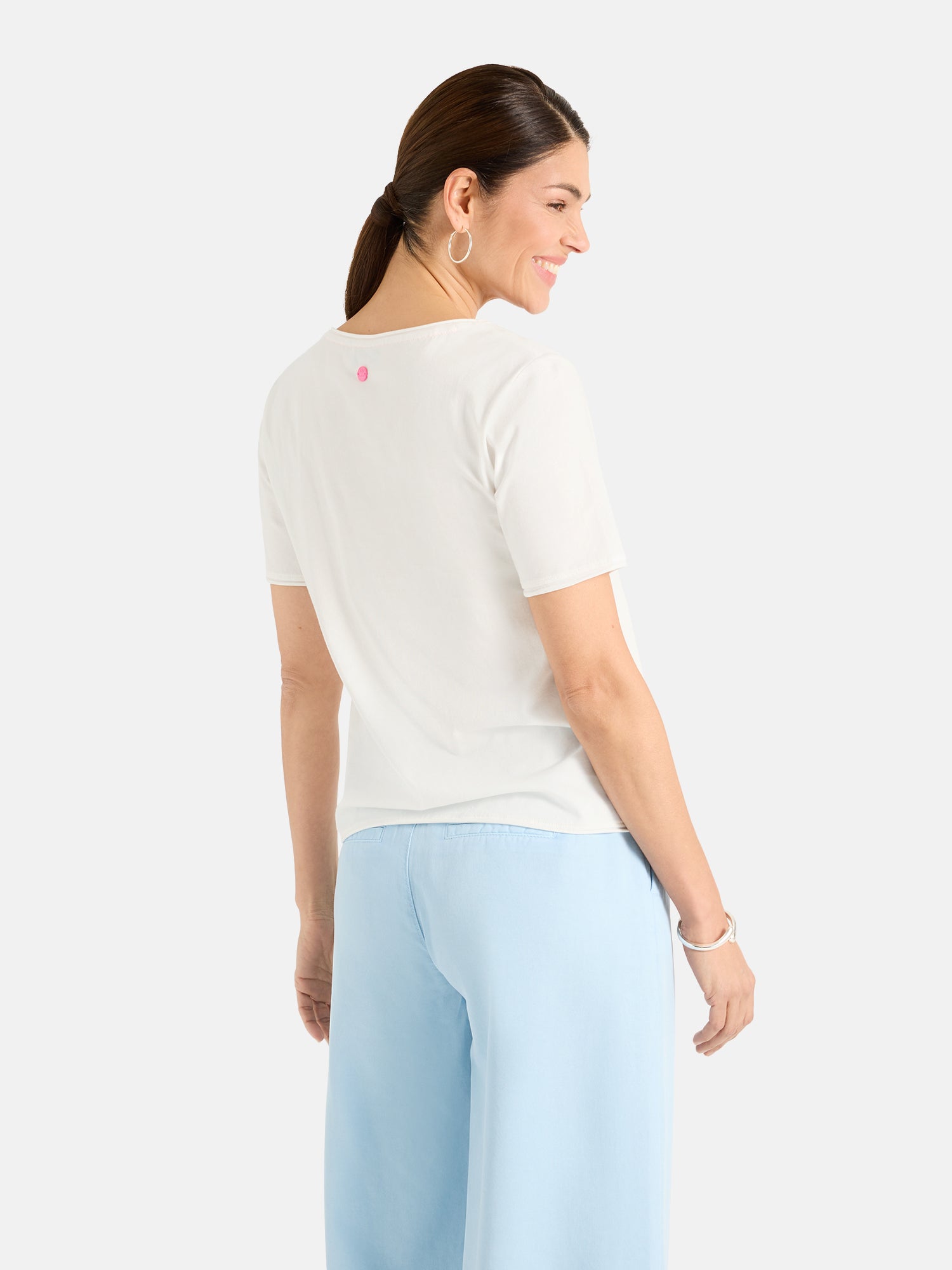 T-Shirt "VictoriaL" aus Baumwolle