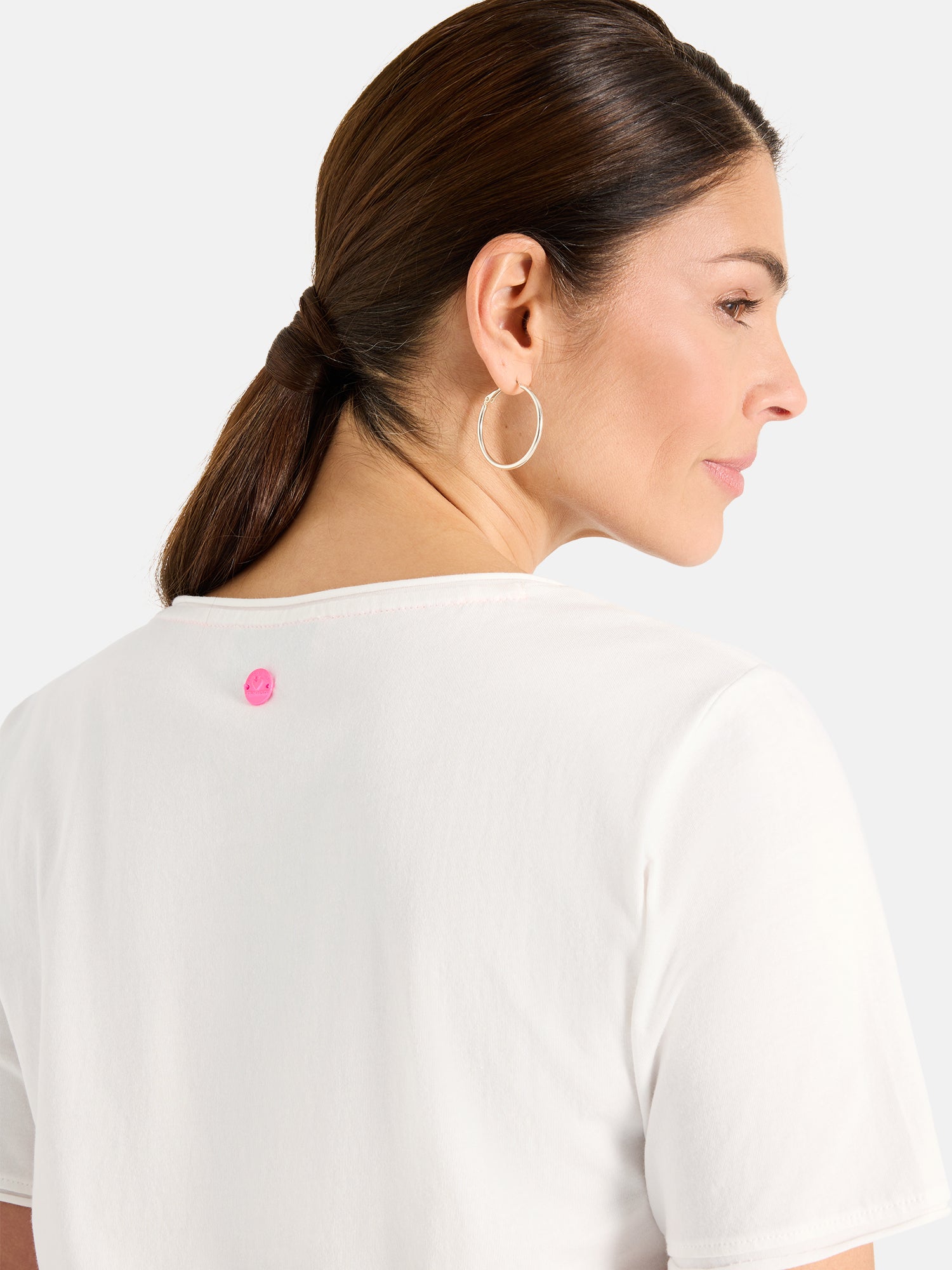 T-Shirt "VictoriaL" aus Baumwolle