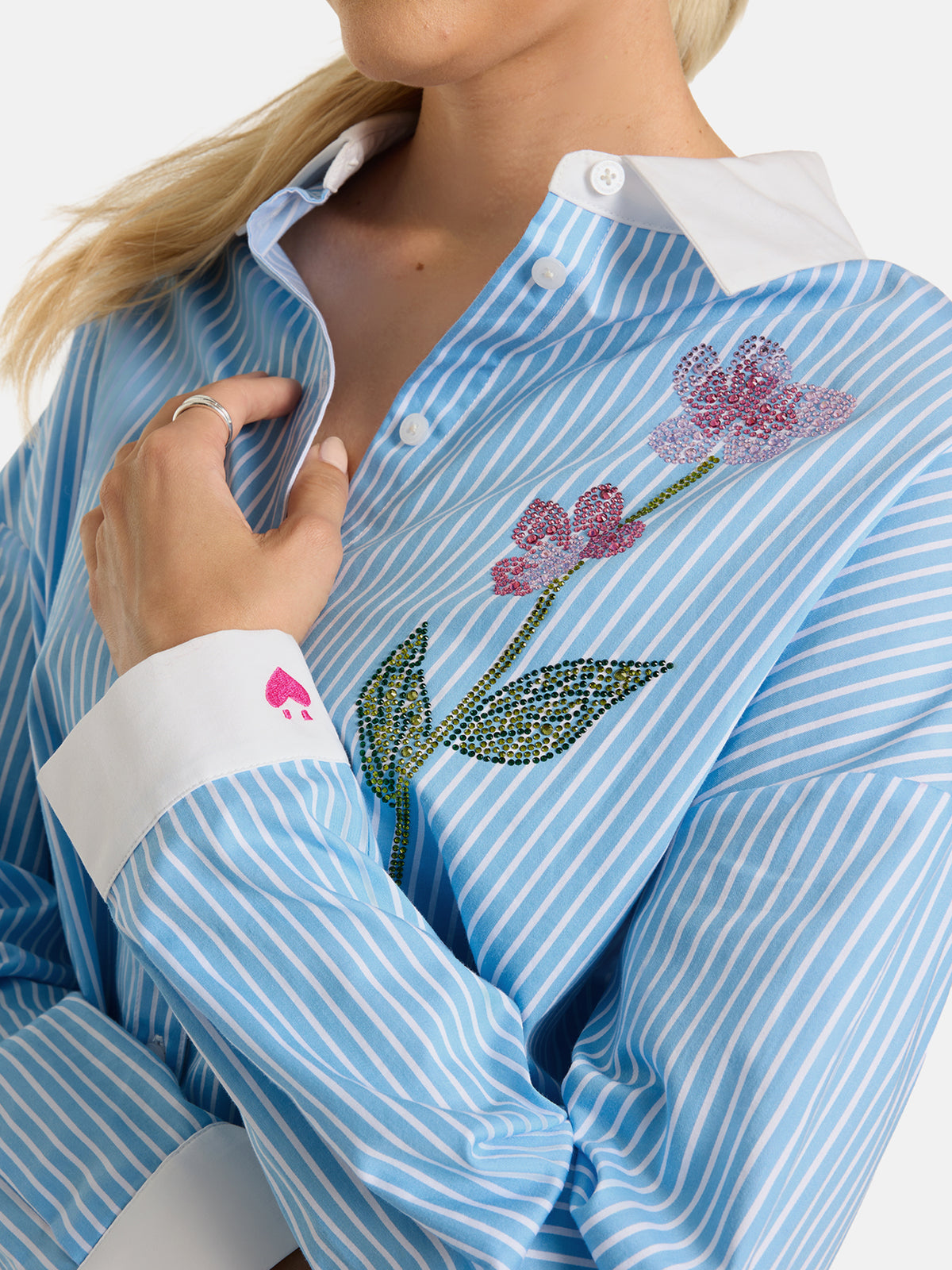 Bluse "VilmaL" aus Baumwolle