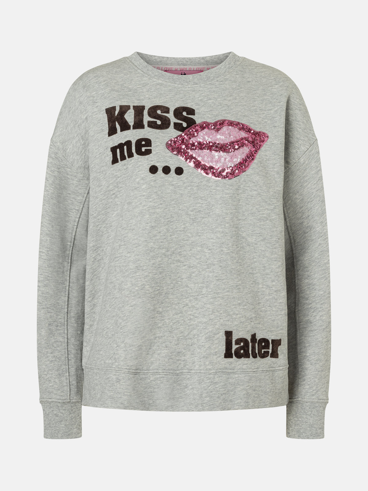 Sweatshirt "VioletL" aus Baumwolle