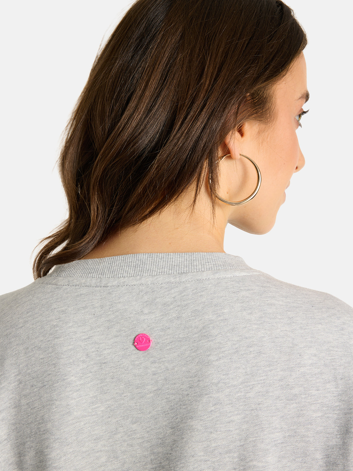 Sweatshirt "VioletL" aus Baumwolle