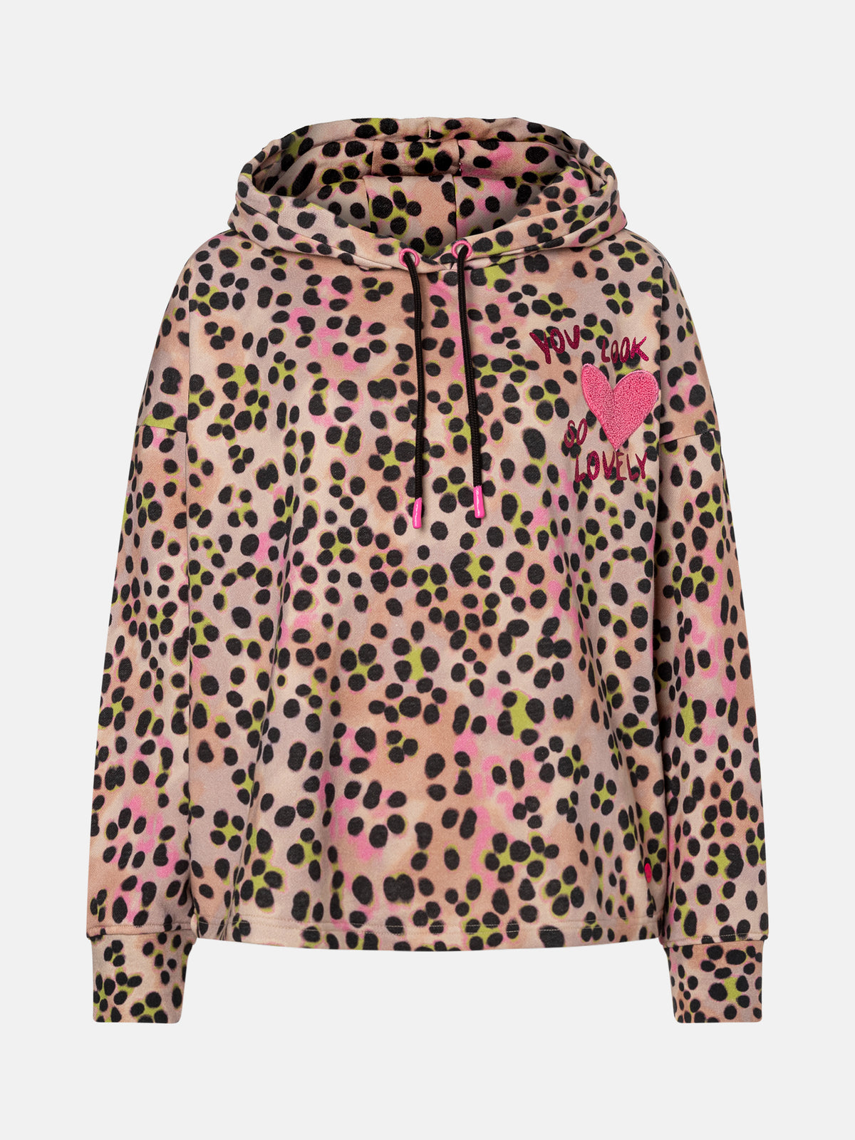Hoodie "WillowL" aus Baumwollmix