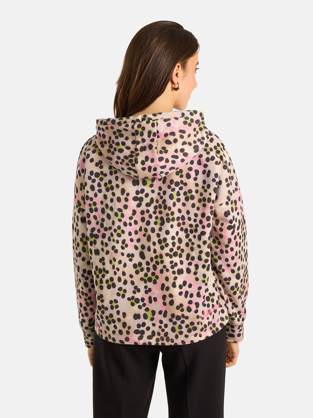 Hoodie "WillowL" aus Baumwollmix