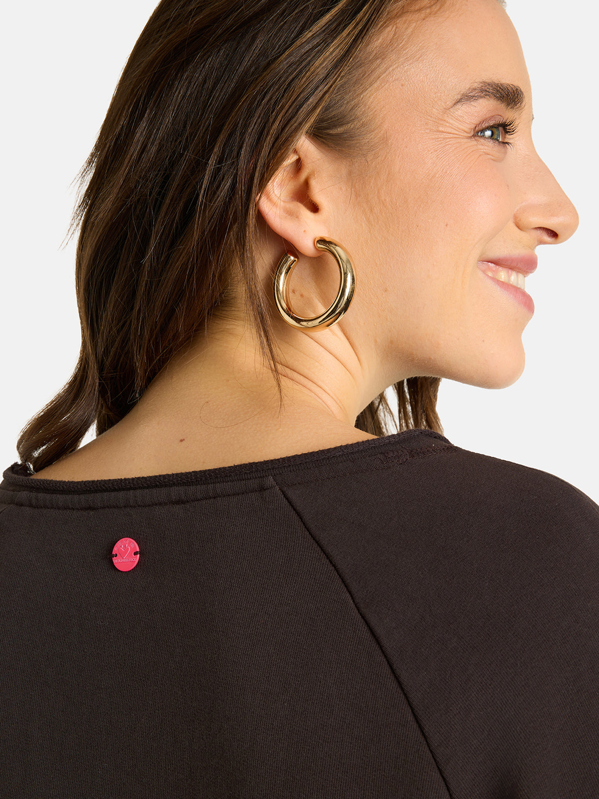 Sweatshirt "WinnieL" aus Baumwolle