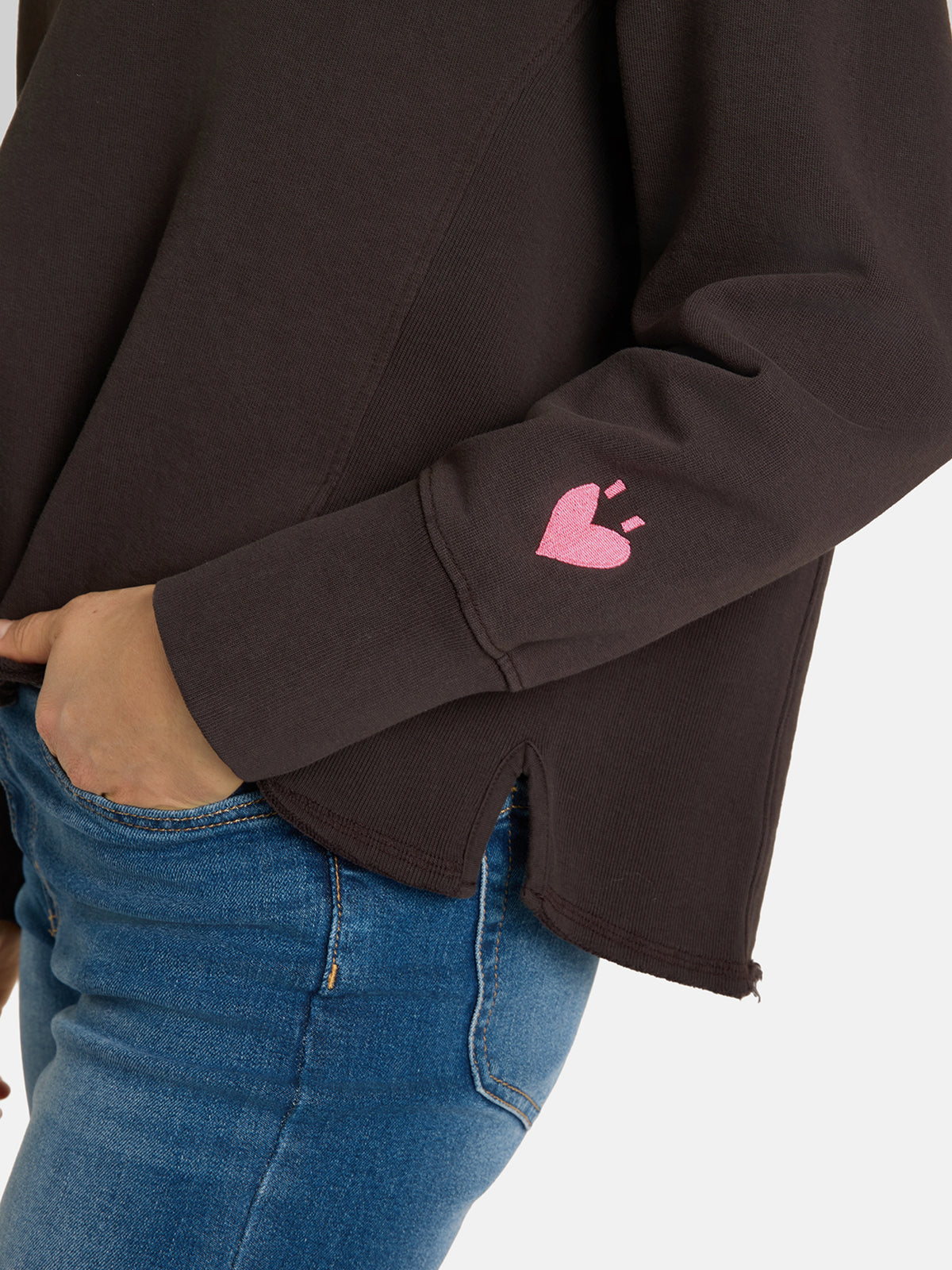 Sweatshirt "WinnieL" aus Baumwolle