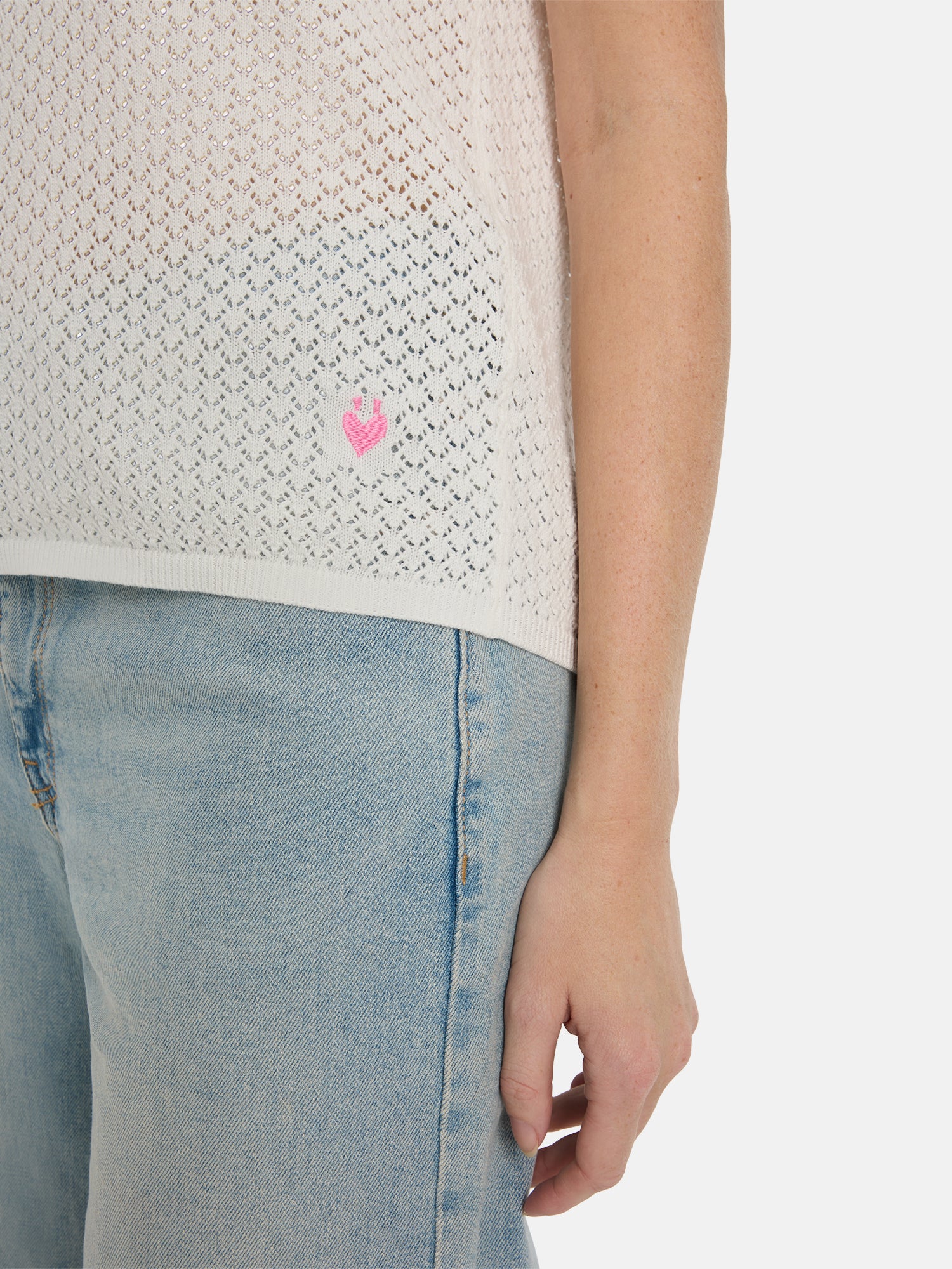 Strickshirt "ZabrinaL"  aus Baumwolle