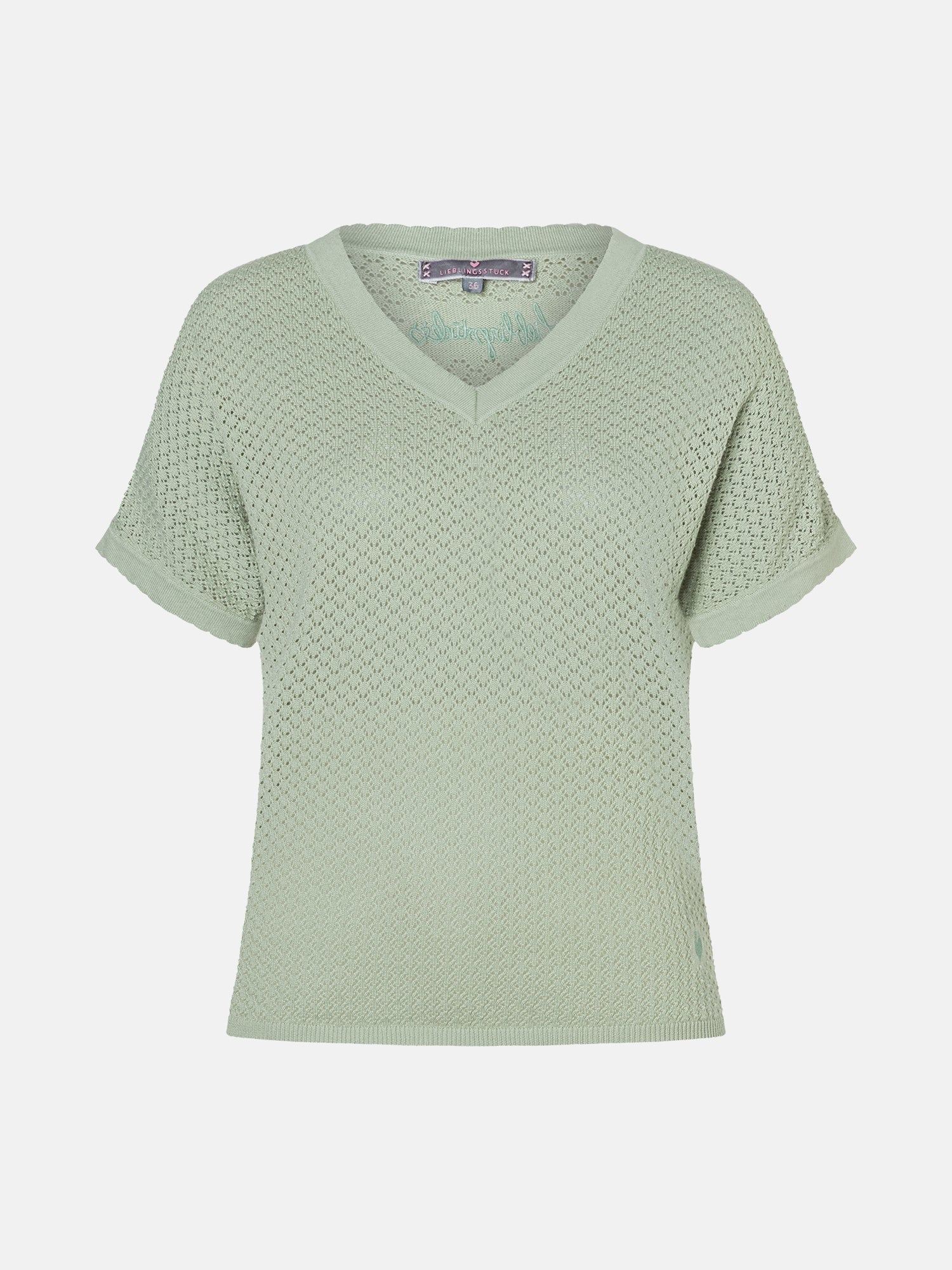 Strickshirt "ZabrinaL"  aus Baumwolle