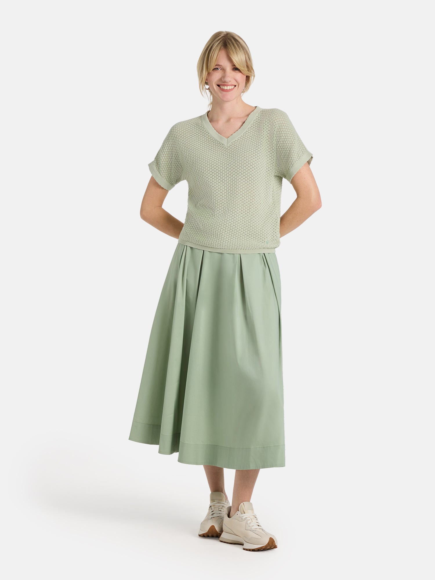 Strickshirt "ZabrinaL"  aus Baumwolle