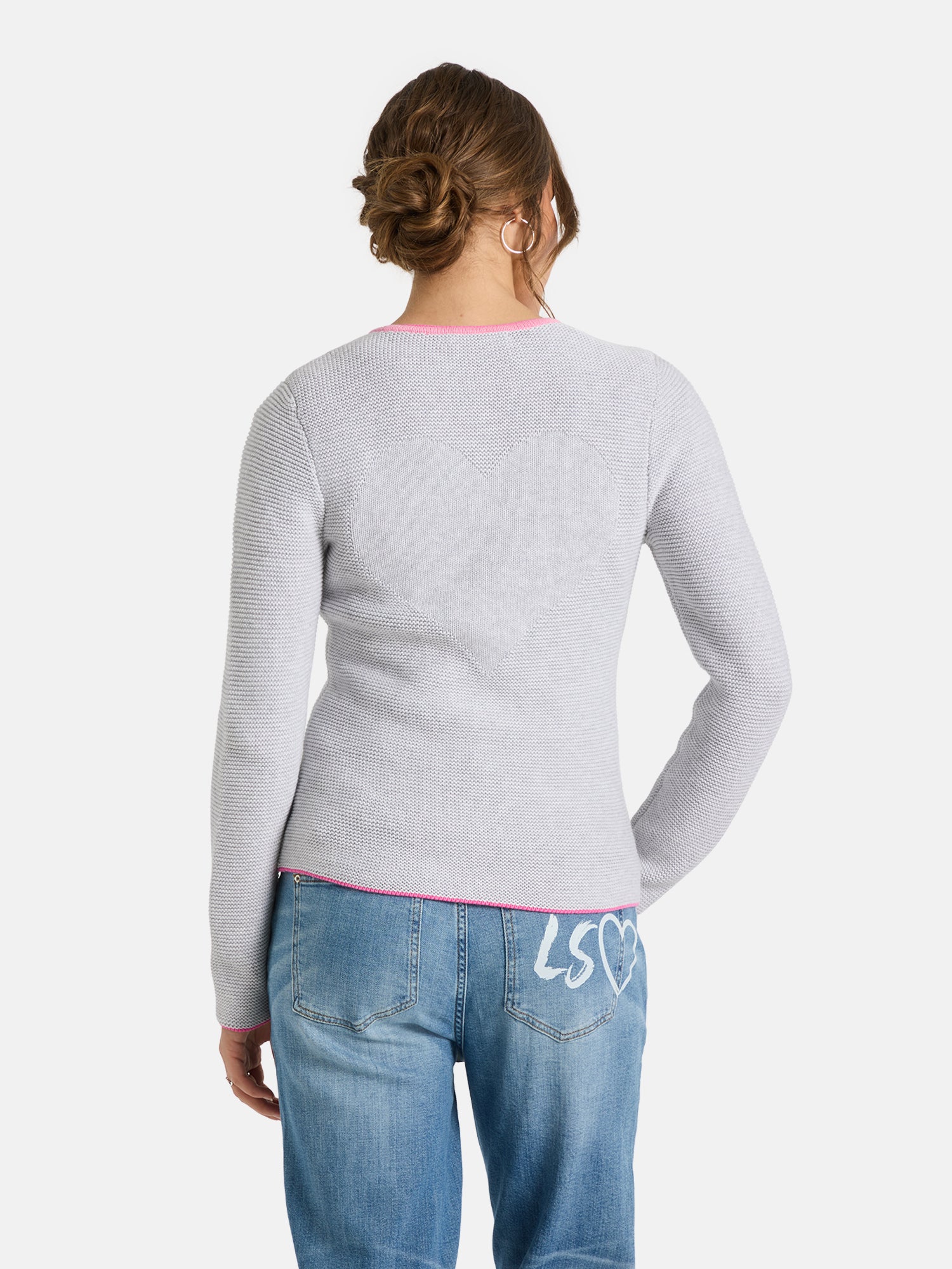 Strickcardigan "ZaraL" aus Baumwolle