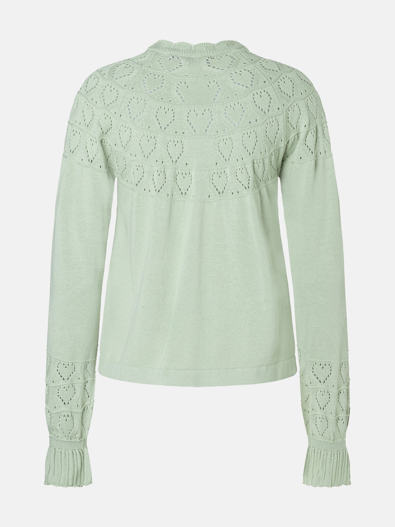 Strickjacke "ZazaL" aus Baumwolle