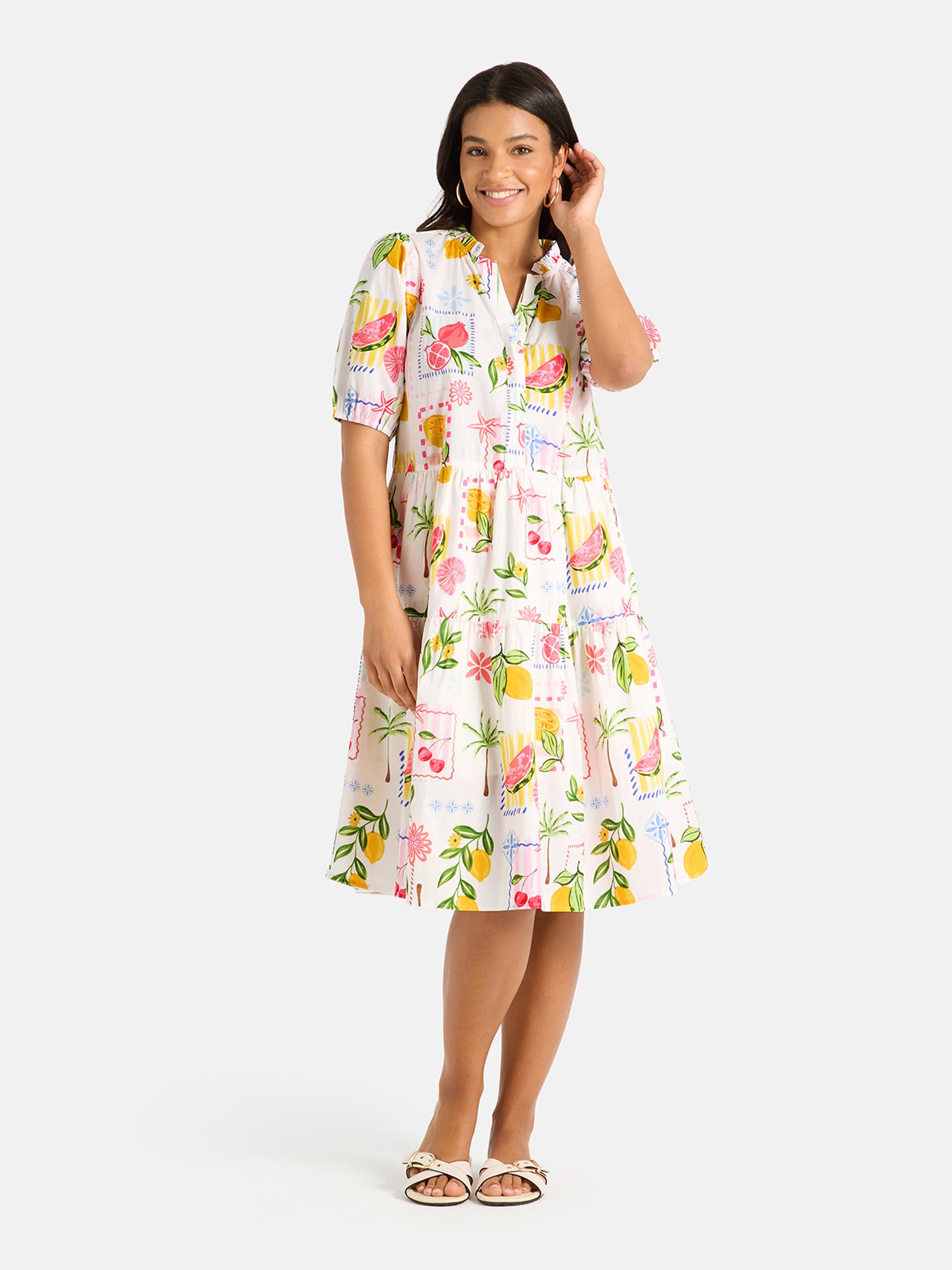 Kleid "ZoyaL" aus Bauwolle