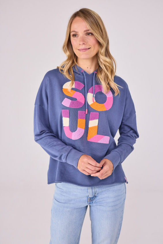 Sweat Hoody Frottee "SOUL"