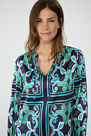 bei kaufen Bluse online LIEBLINGSSTÜCK Blaue mit ornamentalem Print