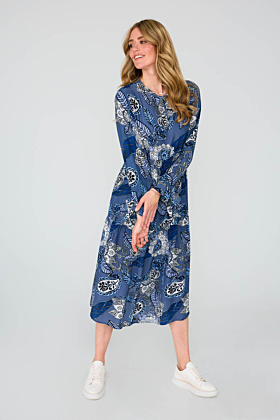 Langarm Kleid mit Bändern online LIEBLINGSSTÜCK bei kaufen